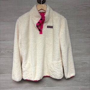 | Vineyard Vines | Sherpa 1/4 zip. Size XL (16).